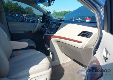 2014 Toyota Sienna Xle V6 8 Passenger из США, поврежденный, VIN 5TDYK3DC0ES452831